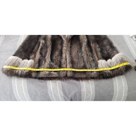 Vintage Regina Glenara Glenoit Regal Faux Fur Mink Cape Shrug Wrap Jacket O/S - Picture 7 of 9